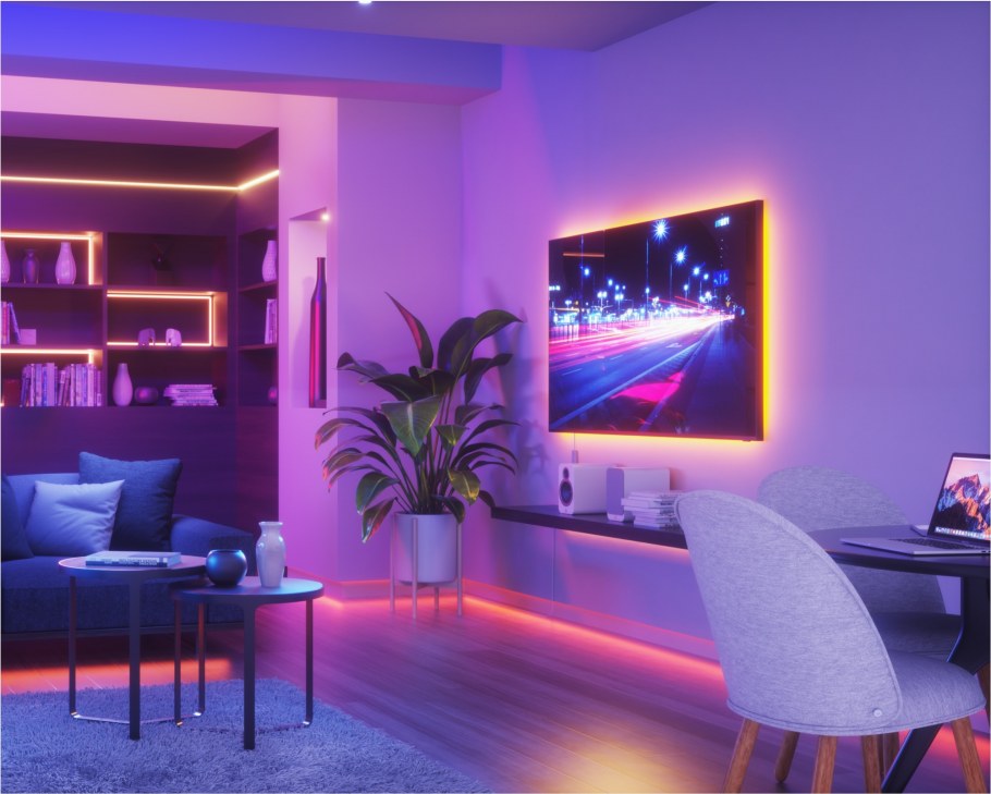 Светодиодная подсветка в интерьере
