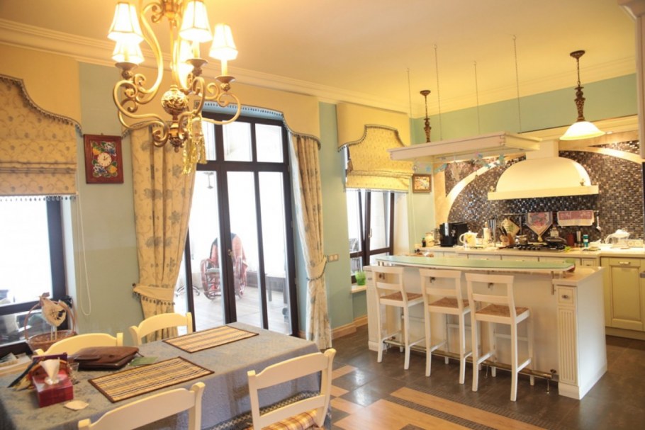 Кухня в стиле арт нуво Модерн