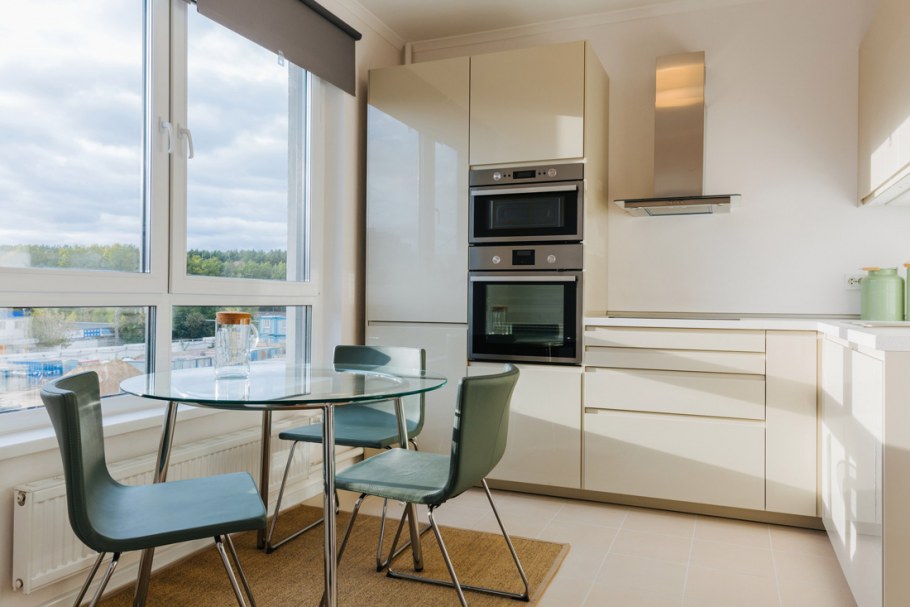 Кухня-гостиная 20 кв.м евродвушка