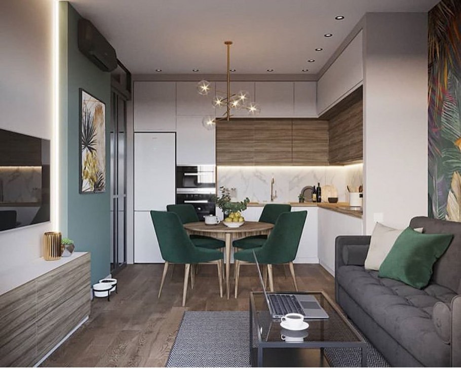 Кухня евродвушка пик