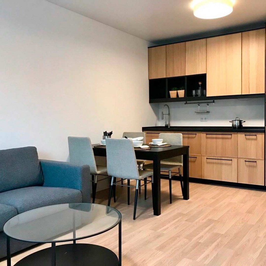 Студия 30м в стиле лофт