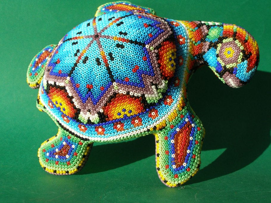Мозаика племени Уичоли (Huichol)