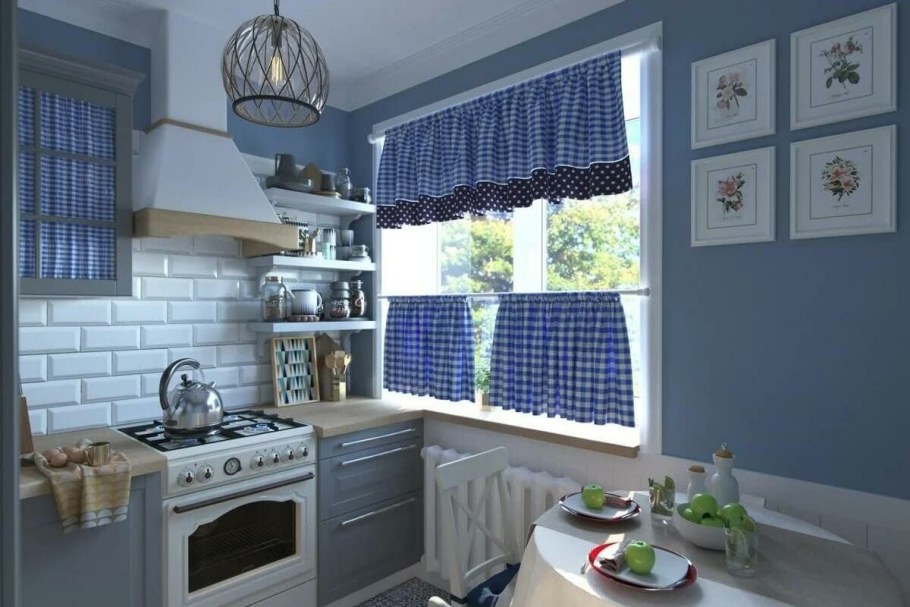 Кухня Прованс 6 кв м