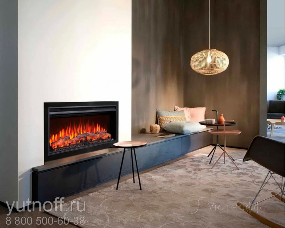 Камин в стиле Хай тек