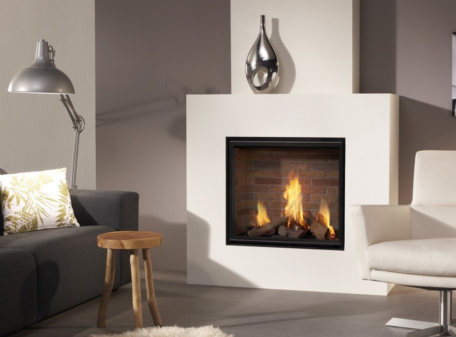 Электрический камин в интерьере