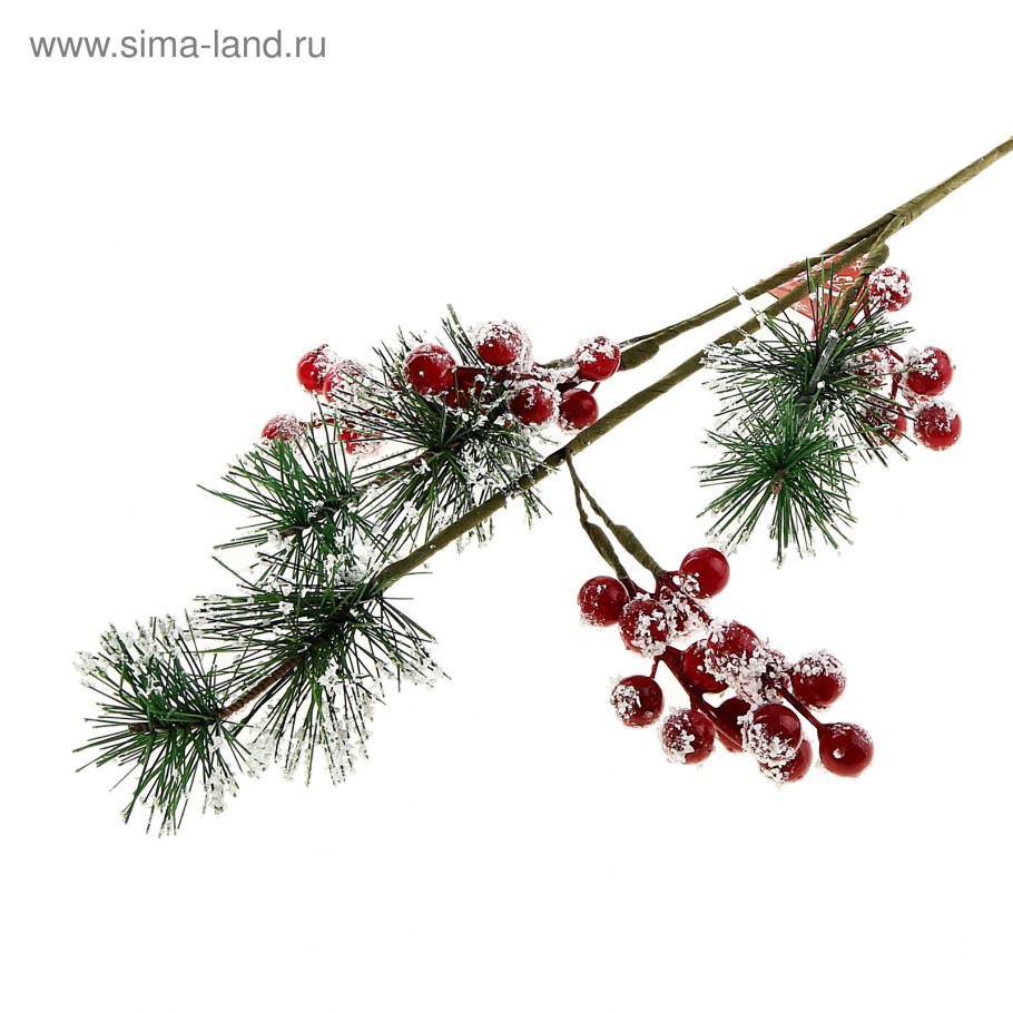 Новогодние украшения из веток