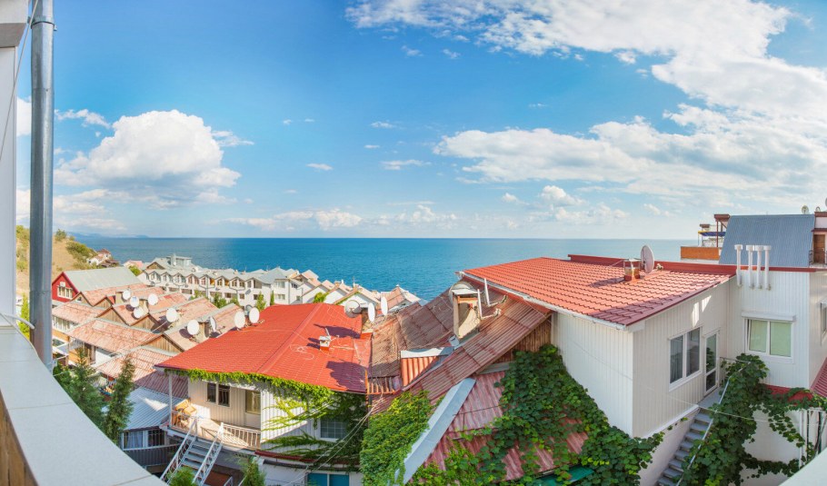 Алушта двухкомнатный номер с кухней в номере