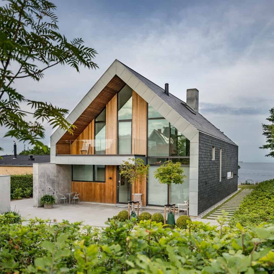 Дом в стиле барнхаус Скандинавия