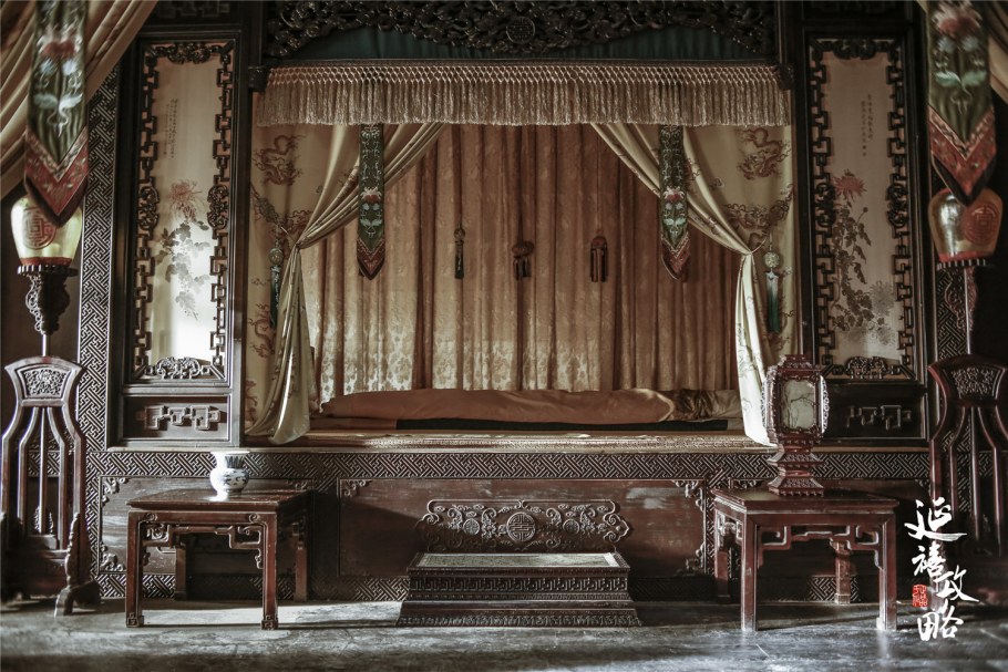 Спальня в стиле древнего Китая