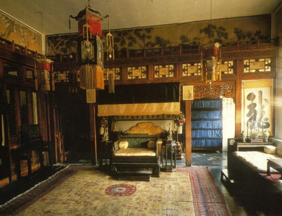 Спальня в традиционном китайском стиле