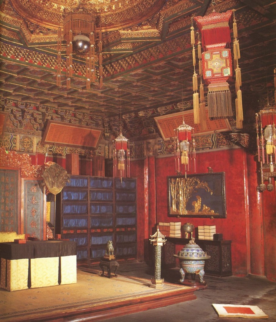 Императорский китайский стиль в интерьере