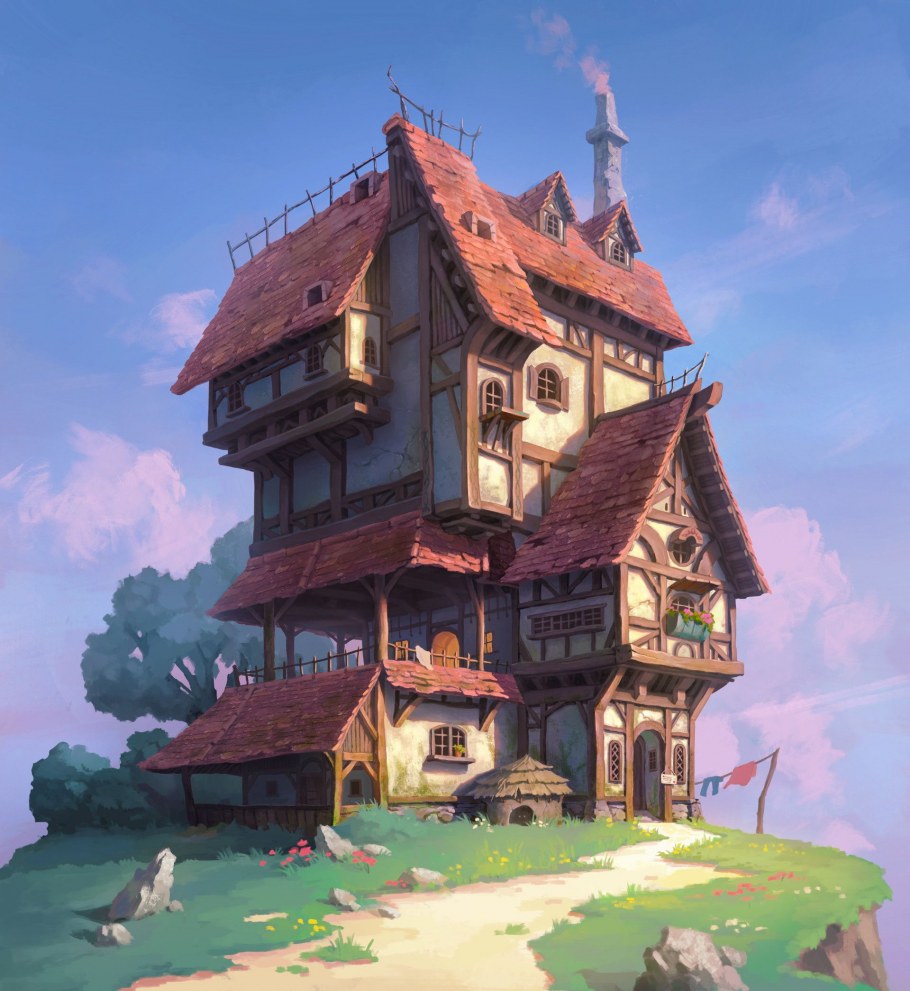 Особняк на Рублевке в стиле замка