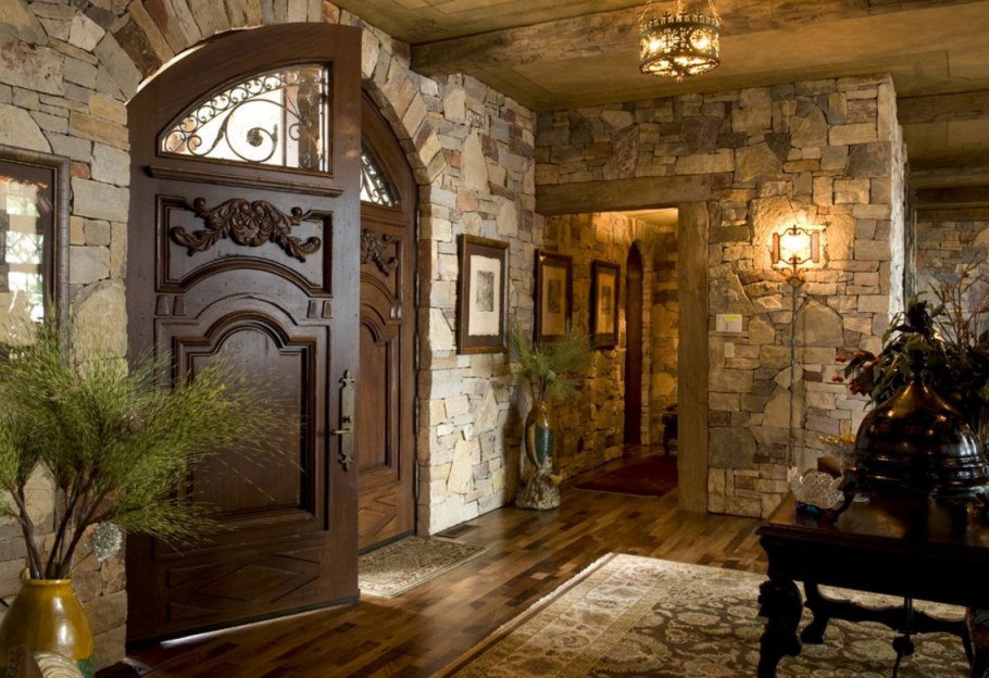 Комната в средневековом стиле