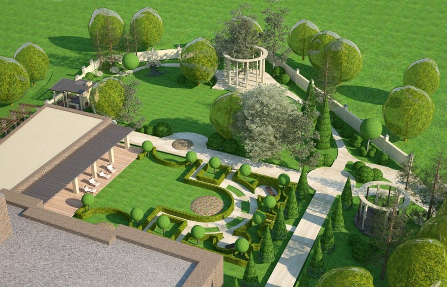 Озеленение и благоустройство территории