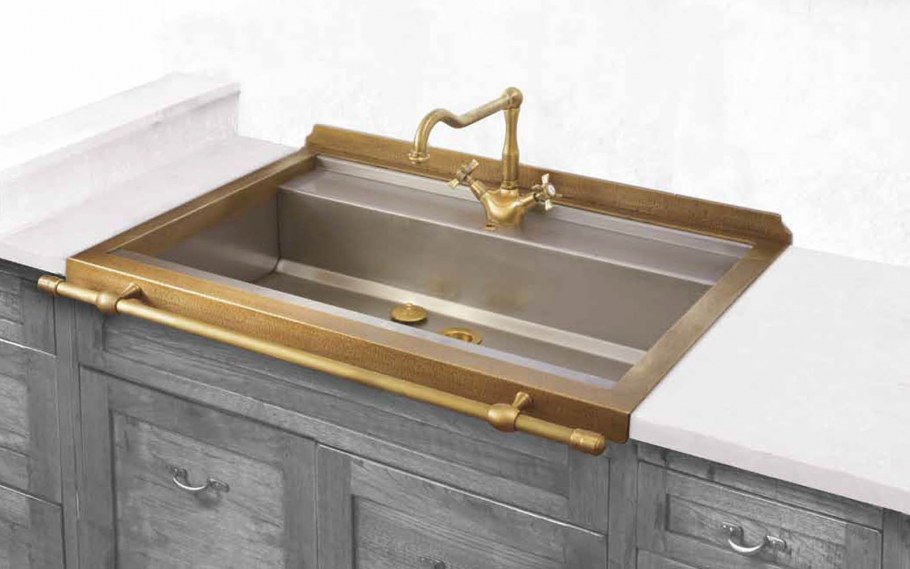 Мойка кухонная Zorg inox PVD SZR-51 Bronze