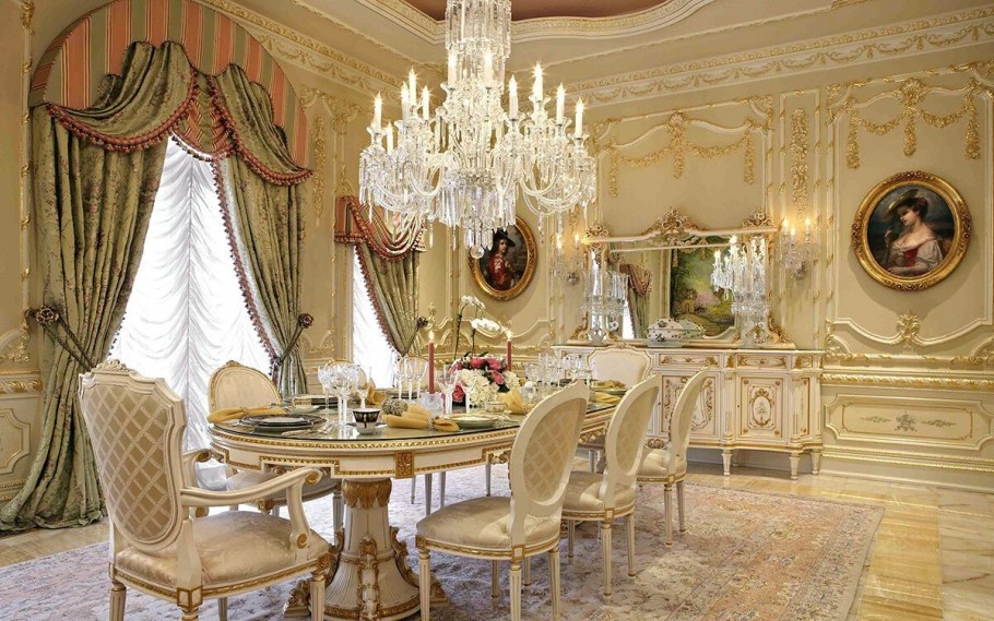 Гостиная Ампир Барокко