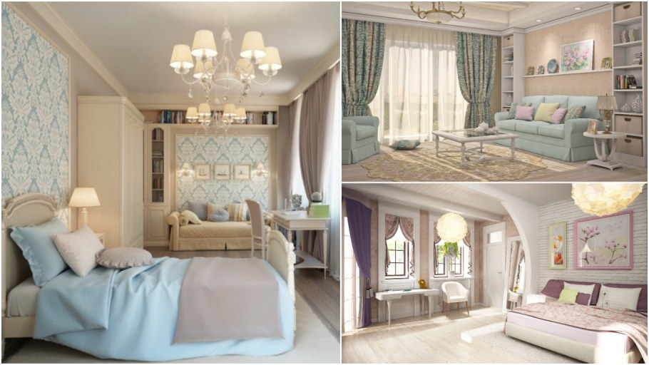 Комната в стиле Романтизм