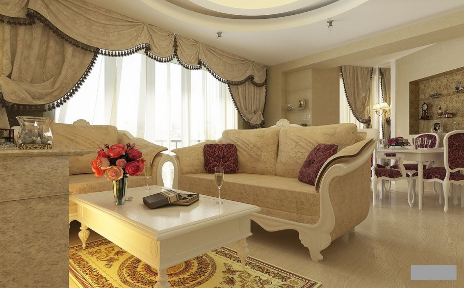 Интерьеры в стиле Ампир рококо Барокко