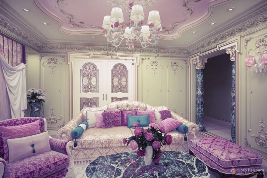 Спальня в романтическом стиле