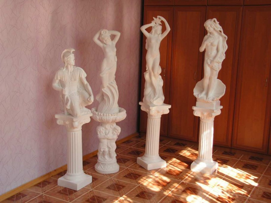 Фигуры из гипса