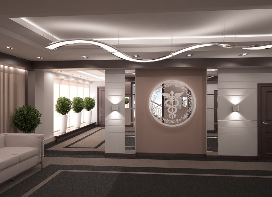 Интерьер фойе