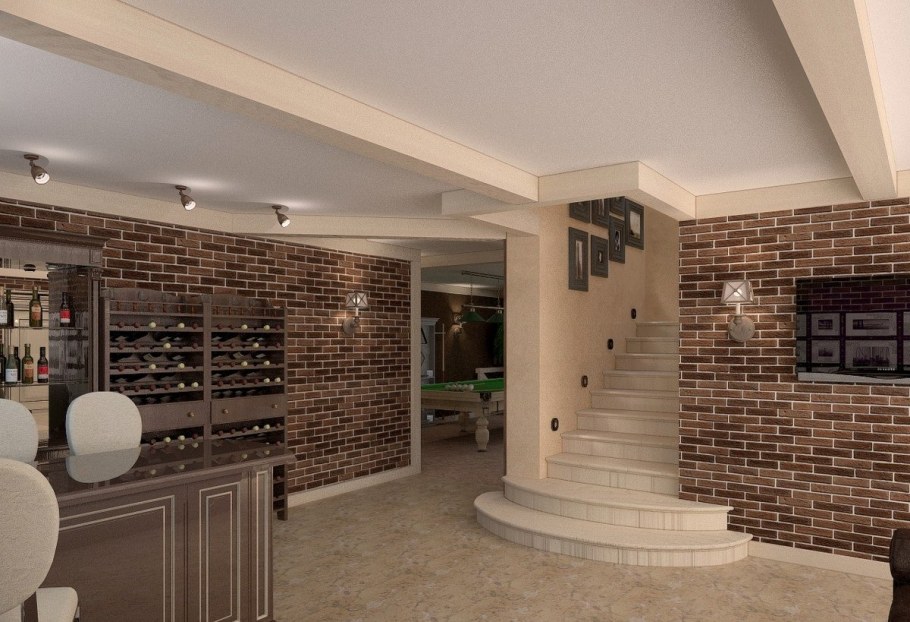 Какие дизайну в цокольном