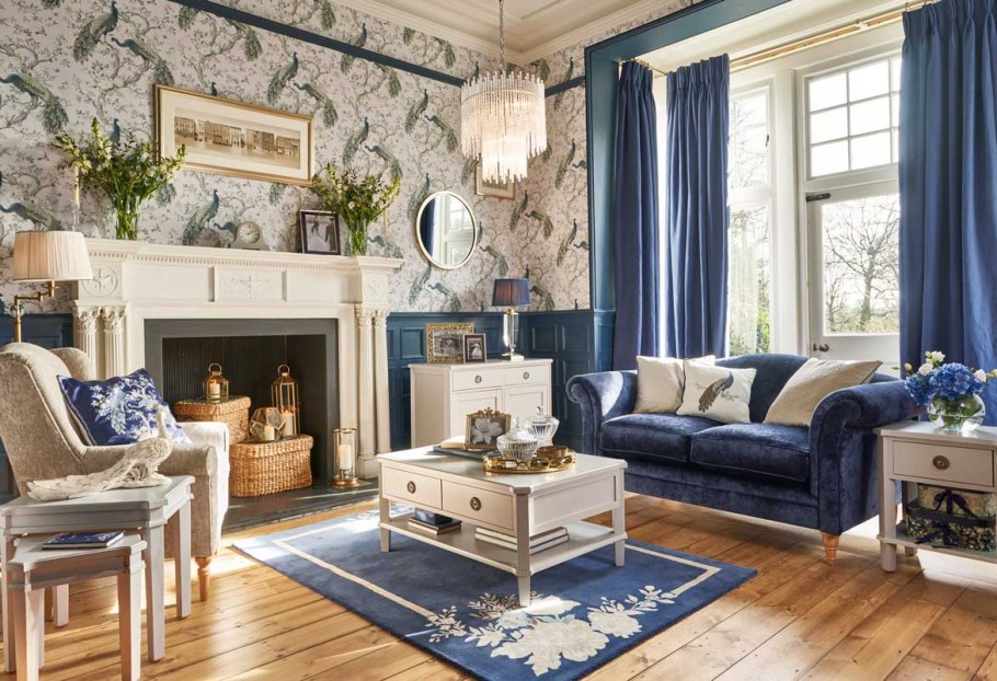 Лаура Эшли голубой