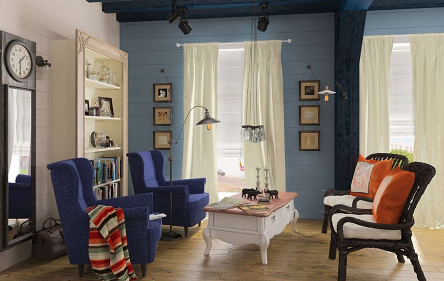 Синяя гостиная