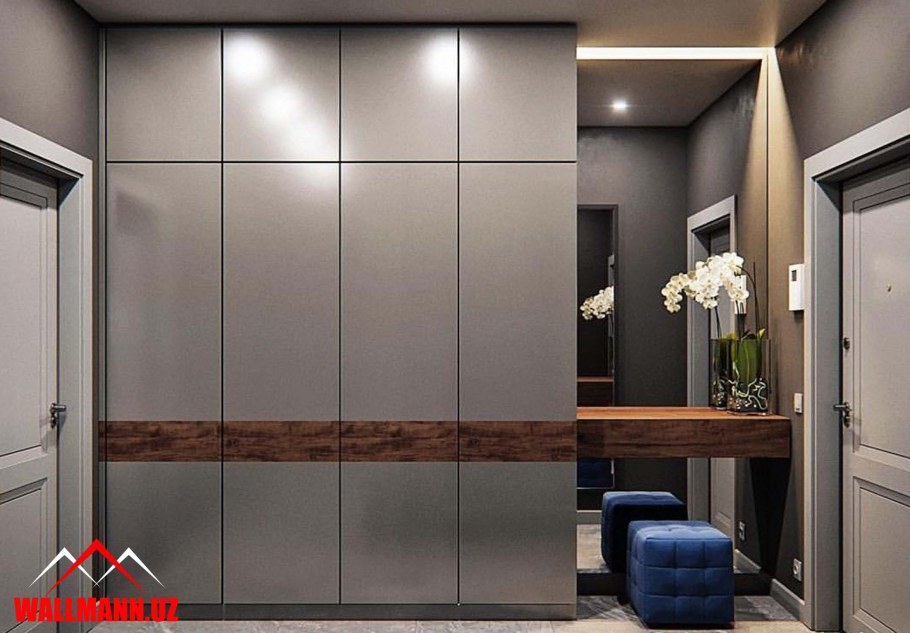 Парящий шкаф в прихожую