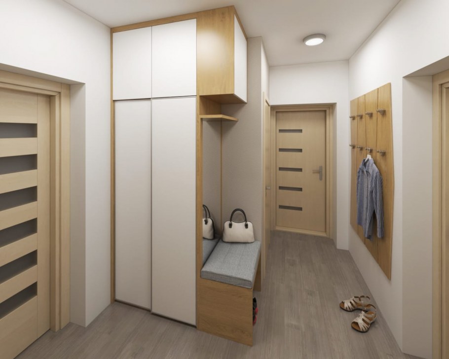 Дизайнерский проект прихожей