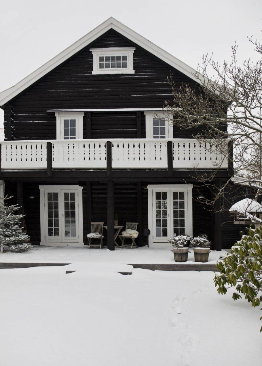 Дом в скандинавском стиле фасад