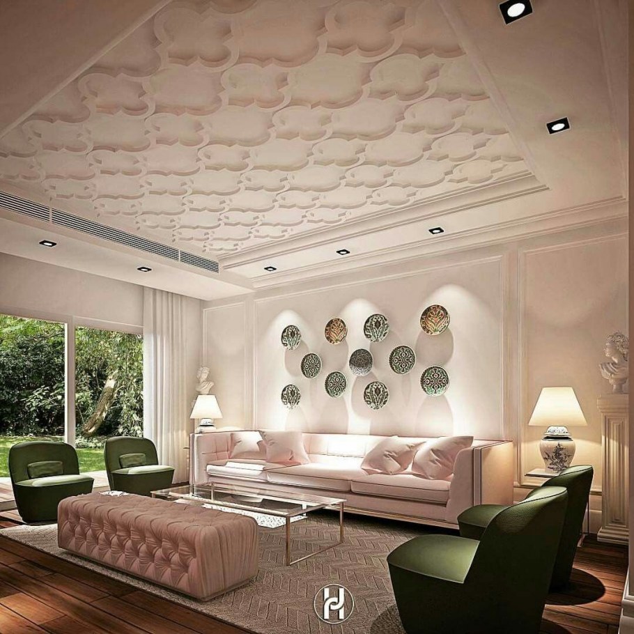 Красивые потолки с подсветкой