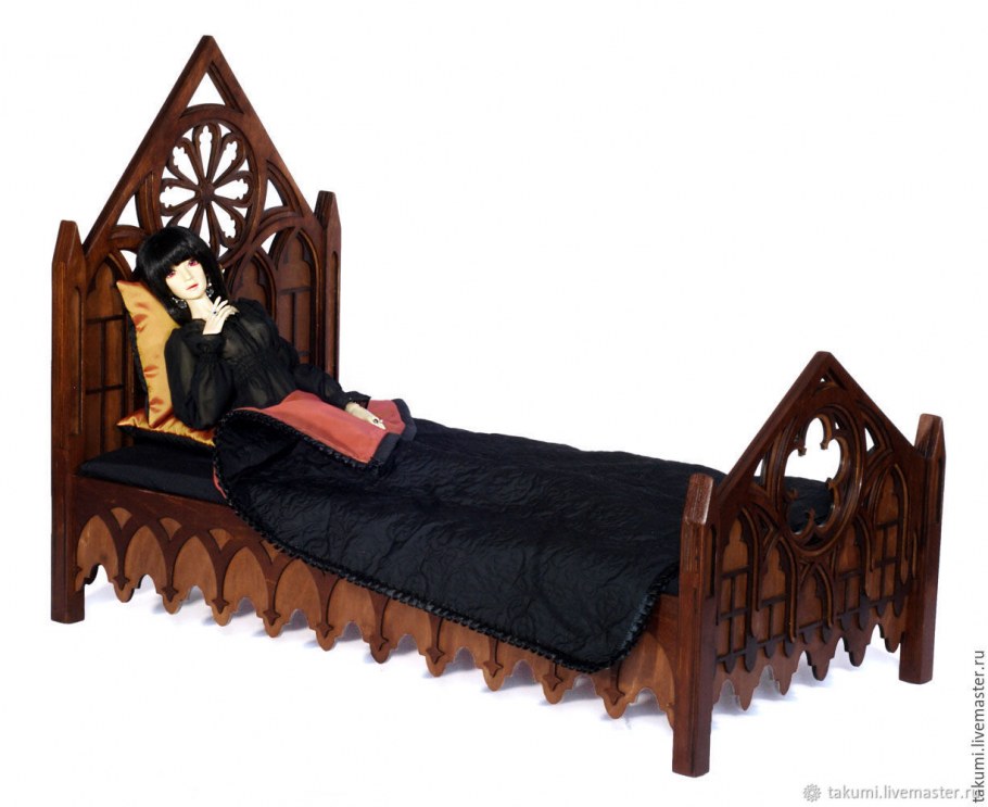 Кровать двуспальная Готика