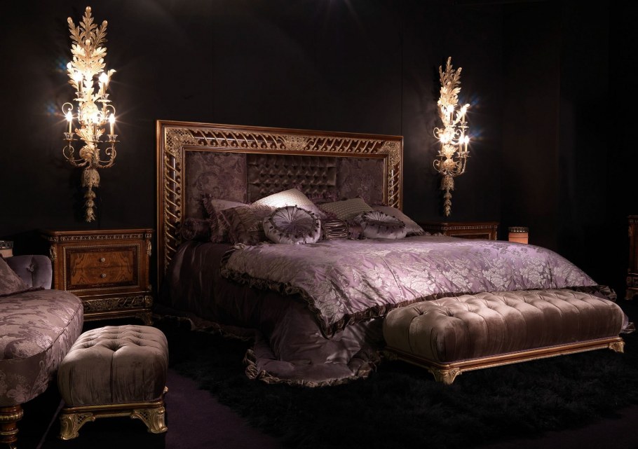 Барокко Готика спальня