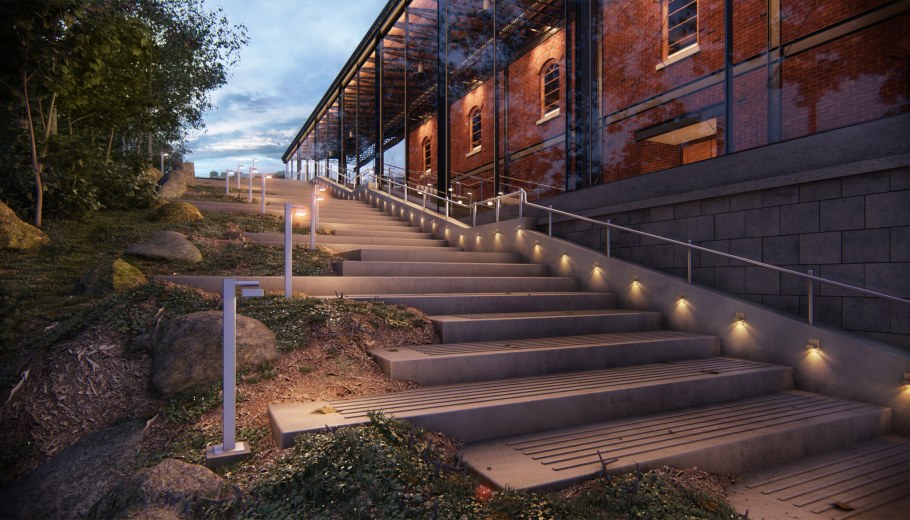 Лестницы в ландшафтной архитектуре