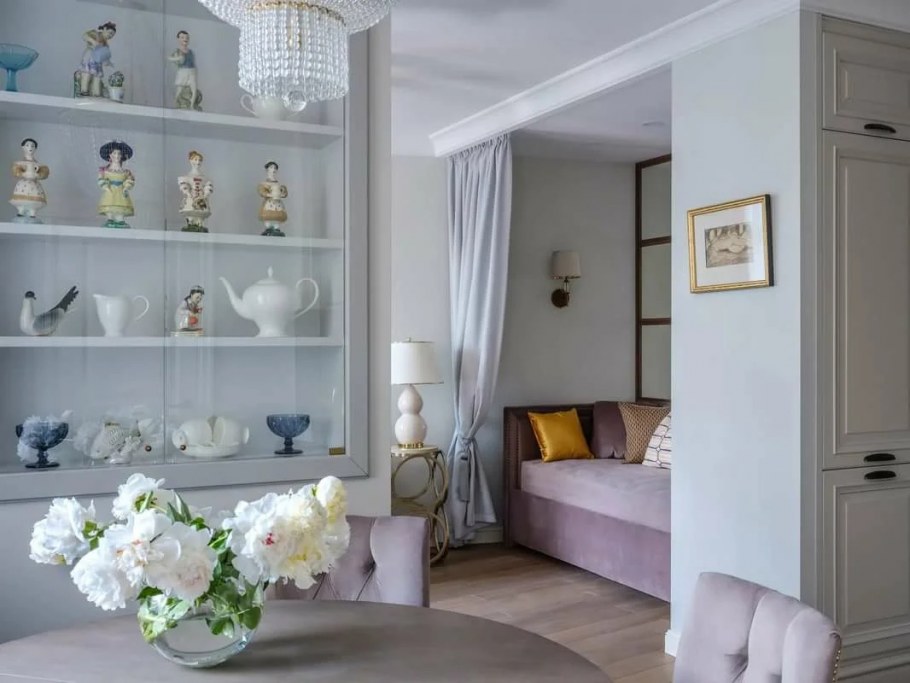 Интерьер квартиры с нишей