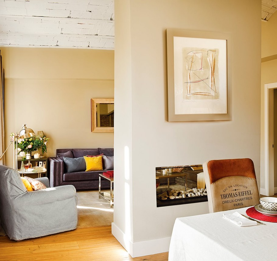 Голубой цвет в интерьере