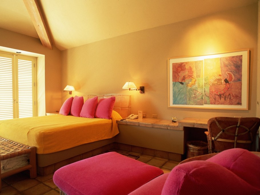 Цветовые акценты в интерьере