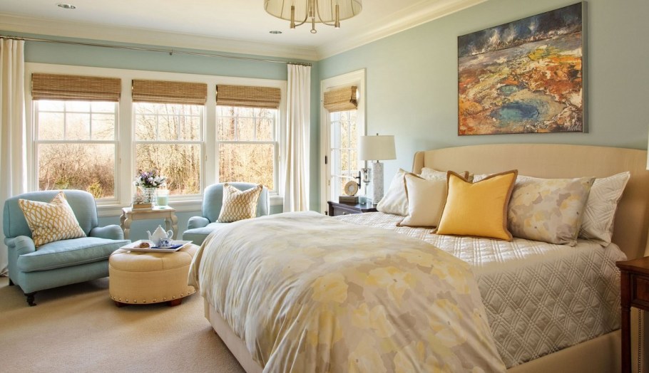 Оранжевый в интерьере