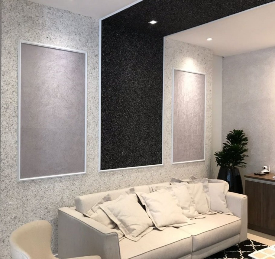 Жидкая штукатурка в интерьере