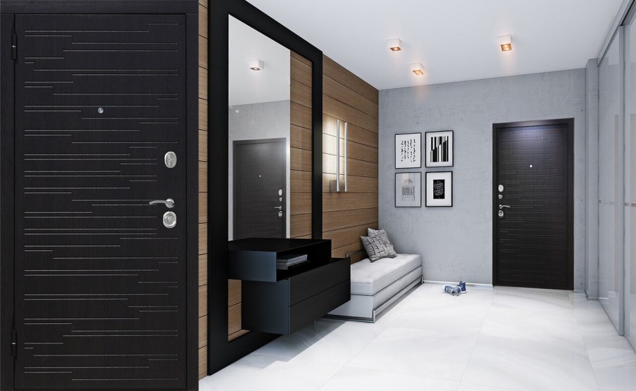 Двери венге в интерьере