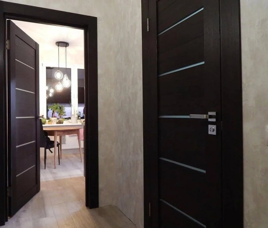 Межкомнатные двери венге