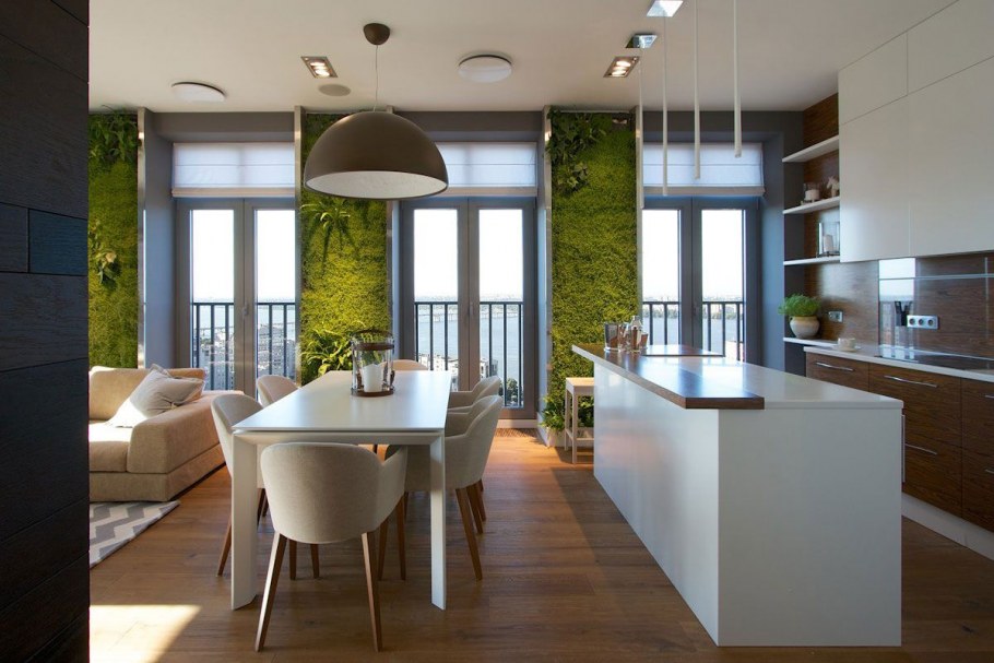 Кухня экостиль Минимализм