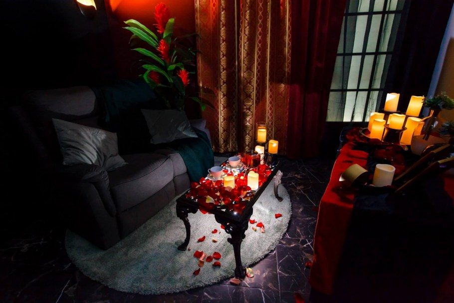 Свечи для романтического ужина