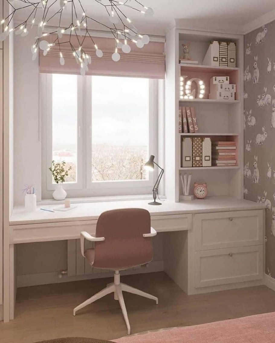 Столешница у окна в детской икеа