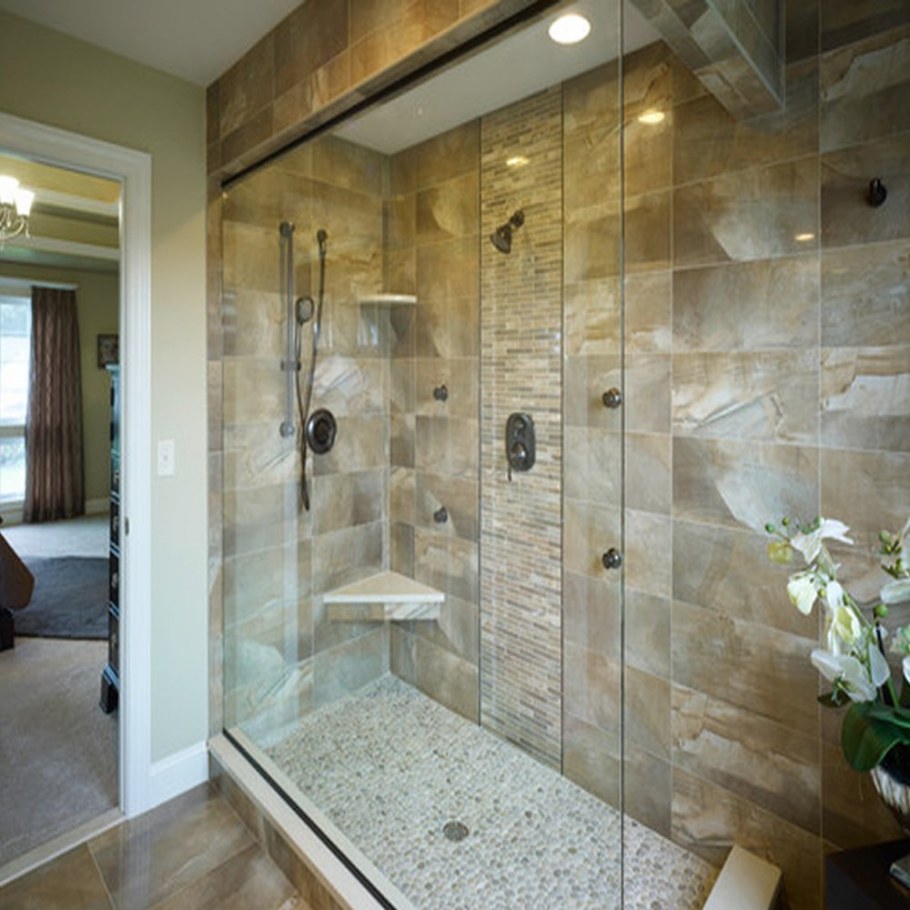 Душевая в стиле Хай тек