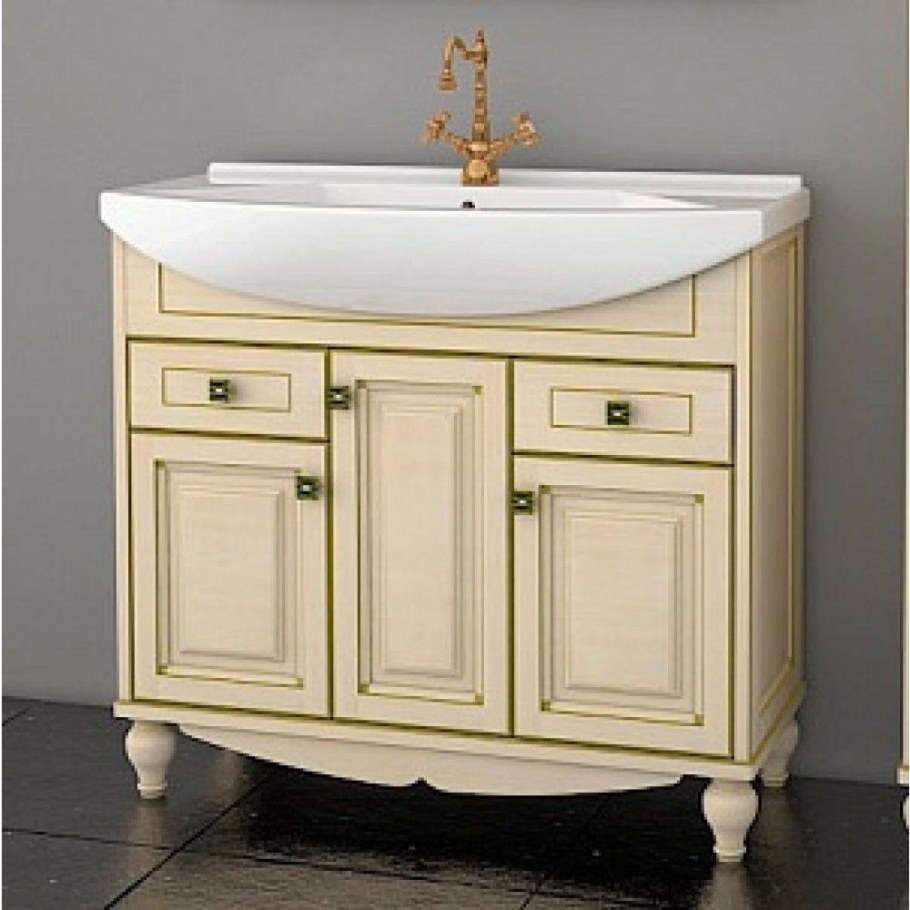 Тумба с раковиной АСБ мебель Верона 65