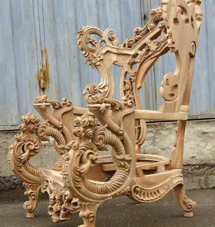 Резные изделия из дерева