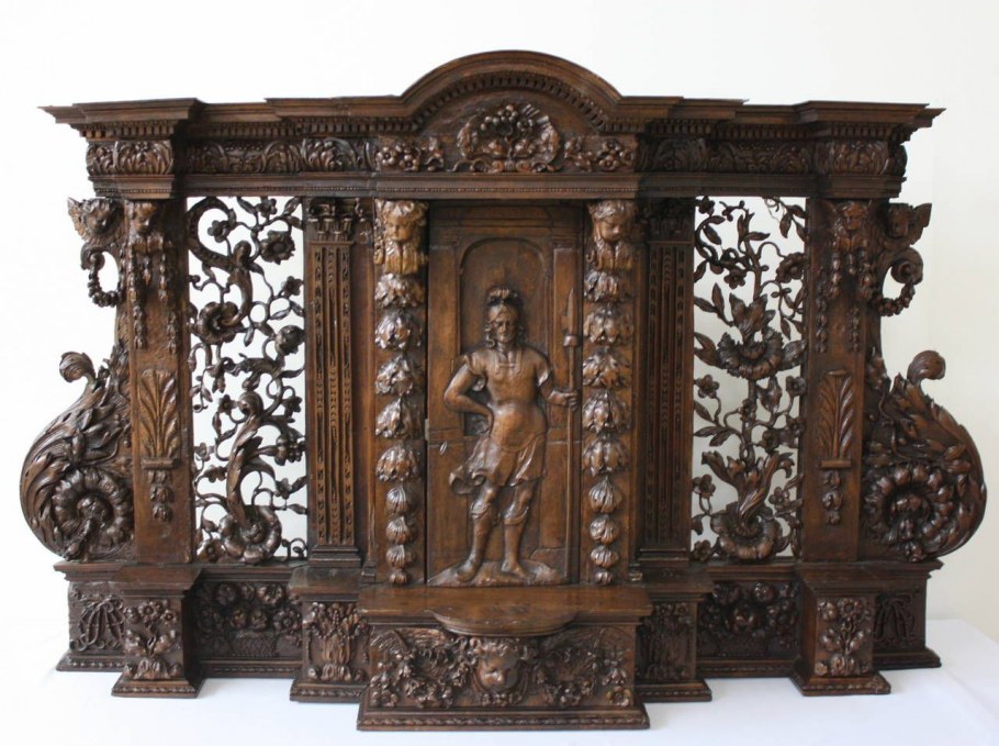 Мебель рококо Барокко резьба по дереву