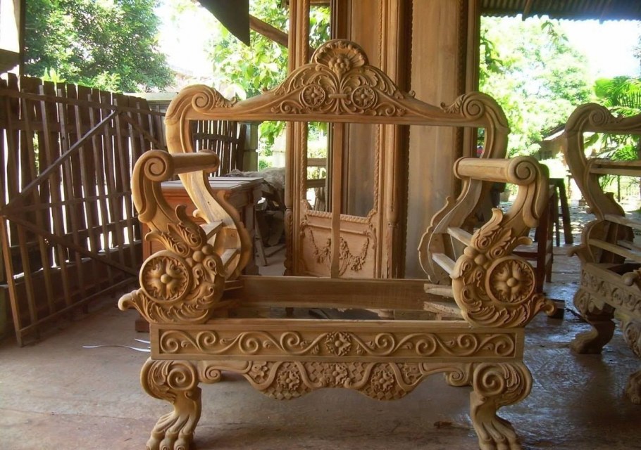 Резьба по дереву резная мебель